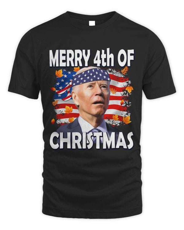 Merry 4th of Christmas Biden Funny Christmas 86