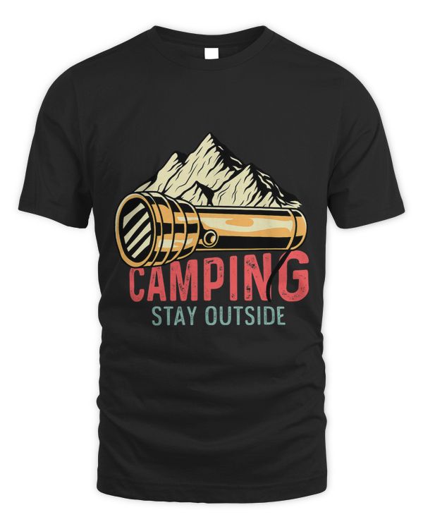 Camping Stay Outside Adventurous Person