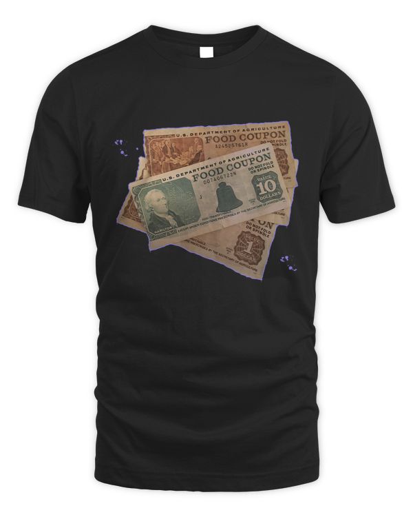 Food Stamp Funny Gangster Foodstamps Graffiti Tees 90s