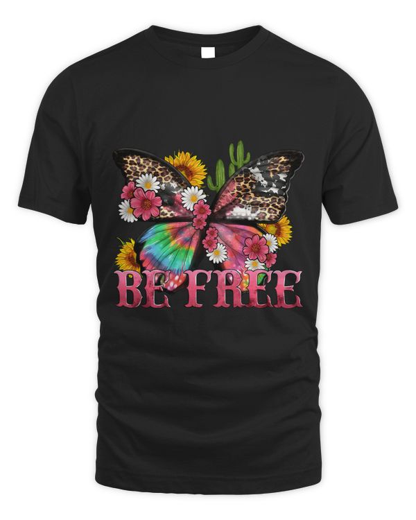 Be Free With Western Butterfly Cheetah Motivation Positive