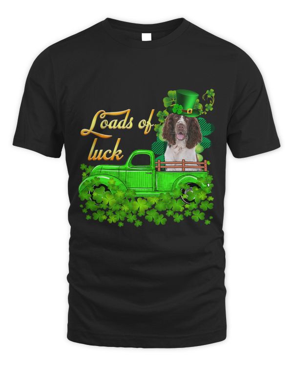 Loads Of Luck Truck English Springer Spaniel St Patricks Day