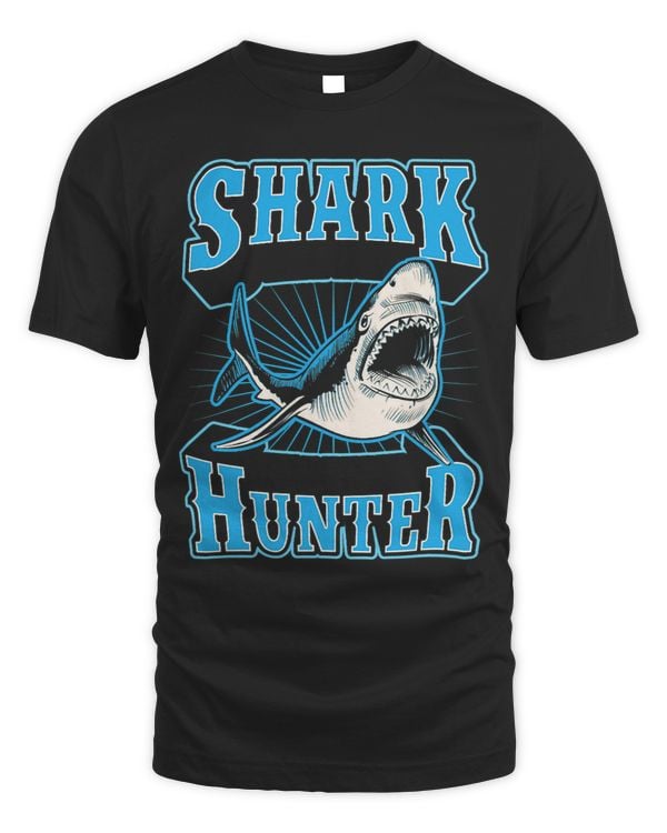 Shark Hunter Funny Best Saltwater Shark Fishing