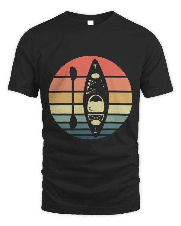 Kayaker Paddling Boat Lover Canoeing Kayak Water Sport 2