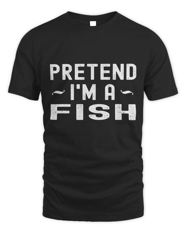 Halloween Fish Lazy Costume Pretend Im a Fish