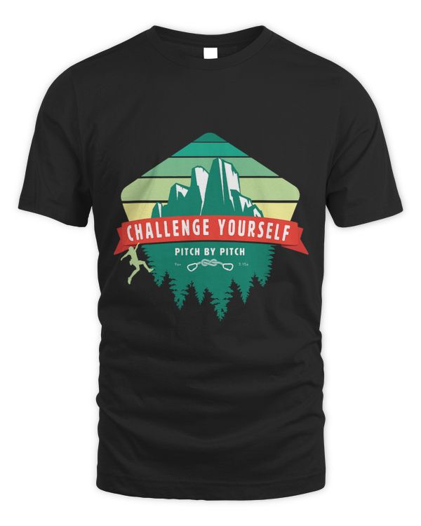Bouldering climbing mountaineering challenge yourself