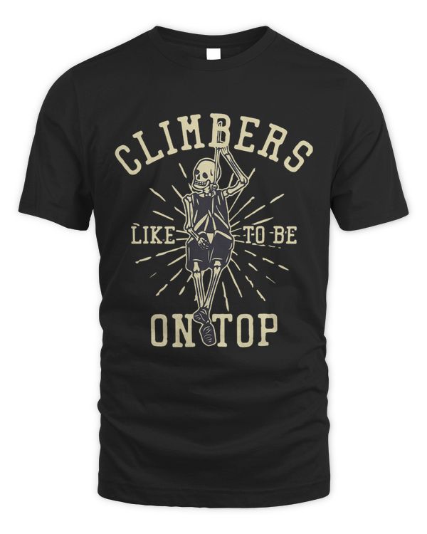 Climbers like to be on top