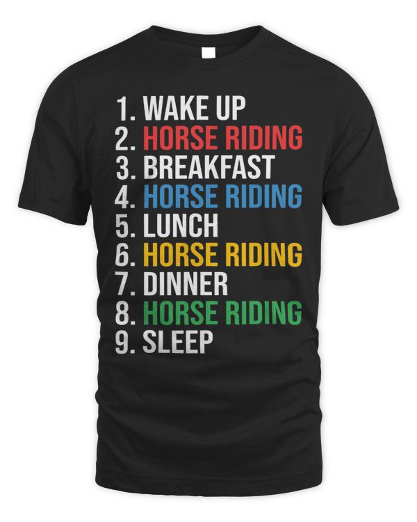 Horseback Riding Horse Lover Gift Equestrianism Girls Women