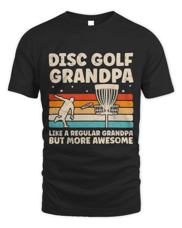Funny Disc Golf Grandpa Design Disc Golfer Cool Disc Golfing