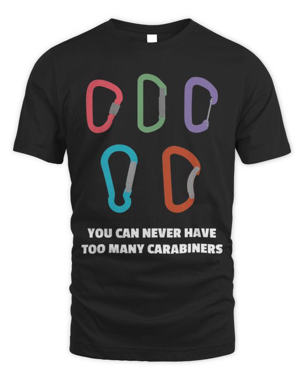 Climbing carabiner saying for climbers and mountaineers