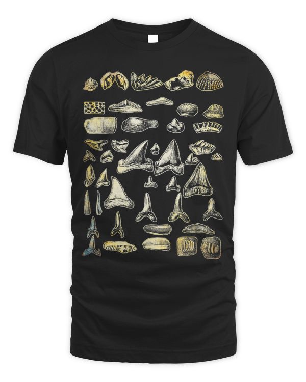 Shark Teeth Types Shirt Shark Lover