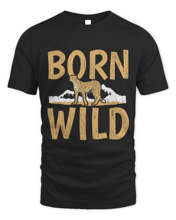 Born Wild Cheetah Wildlife Animal Zookeeper Zookeeping