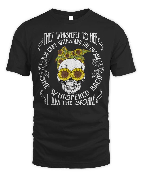 Skull Lover Skeleton Sunflower loves dead Skulls