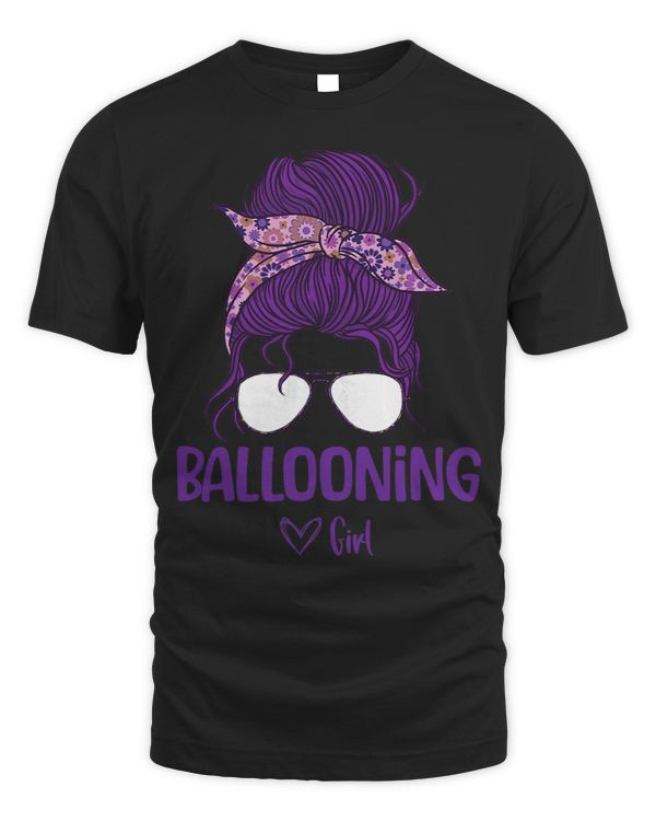 Womens Ballooning Girl Support Female Athletes
