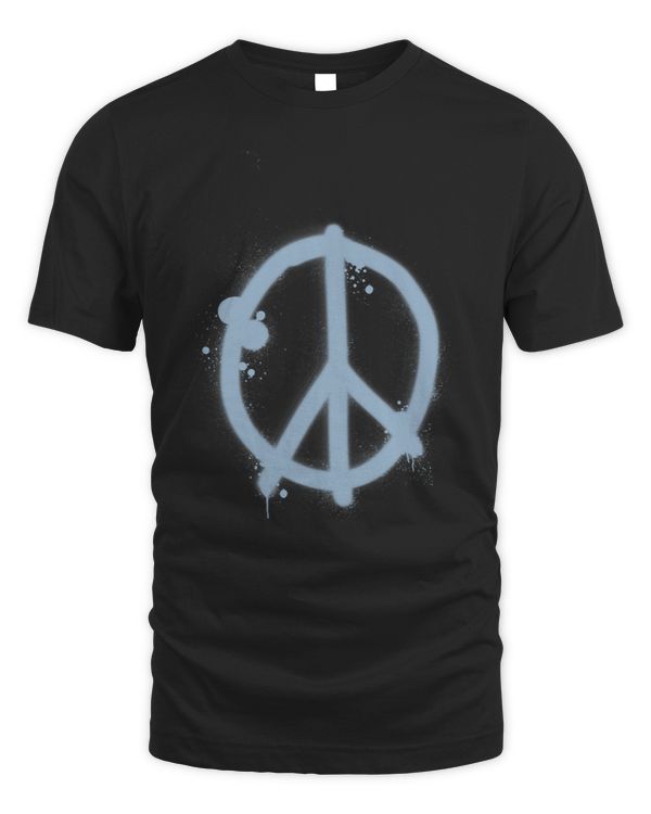 Graffiti Spray Peace Sign Logo V2
