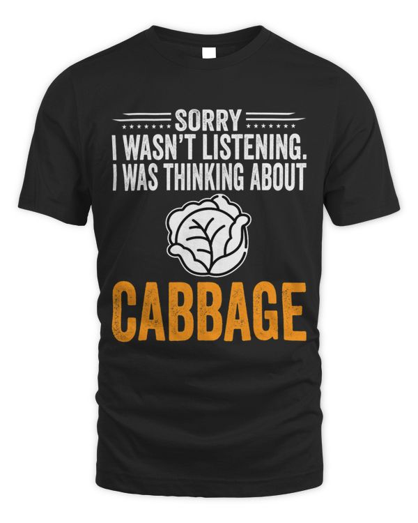 I Was Thinking About Cabbage Funny Cabbage Eating