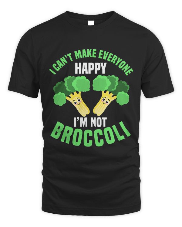 Happy Broccoli Costume Vegetarians Saying