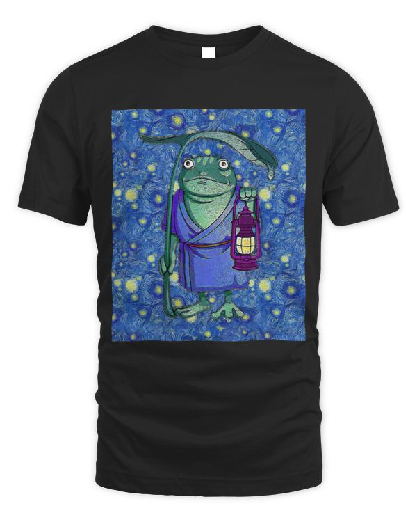 Starry Night Frog Lantern