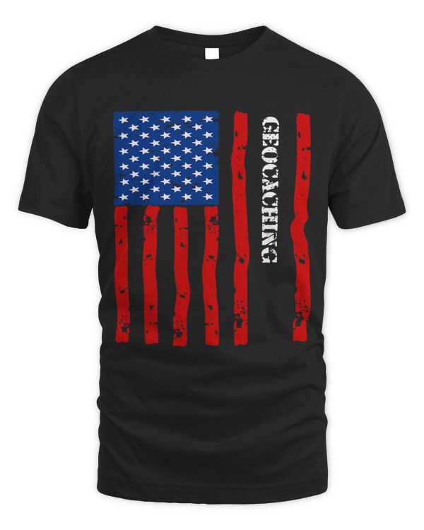 Cool Geocaching Accessories Things Stuff USA Flag