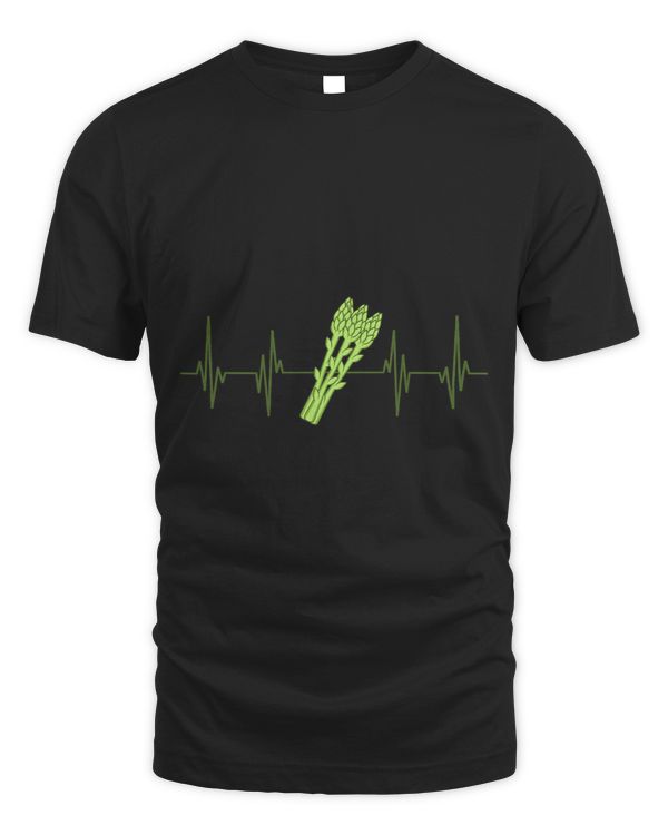 Asparagus Vegetables Funny Asparagus Heartbeat