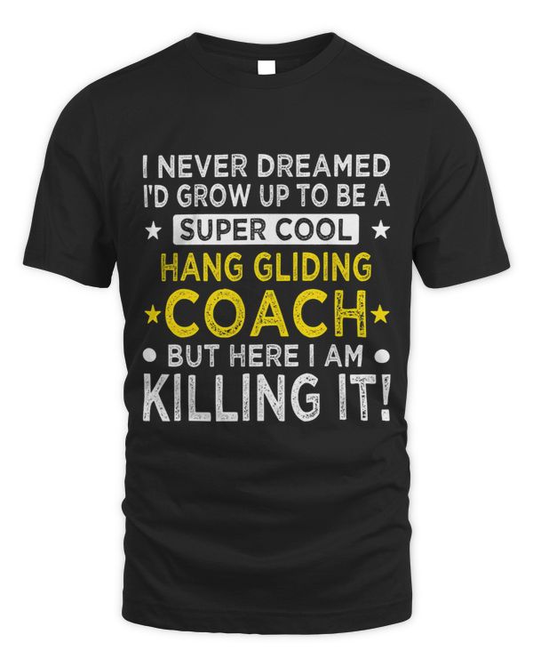Cool Hang Gliding Coach Funny Hang Glider Humor Paragliding 3