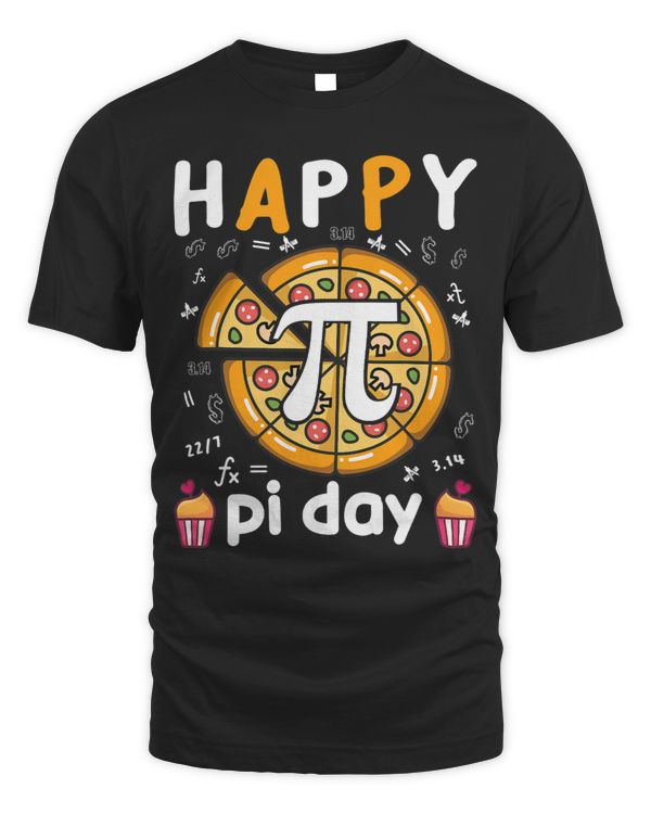 Happy Pi Day Mathematic Math Teacher Tee for Pi Day 3.14 3