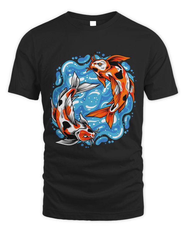 Koi fish symbol Yin Yang Ancient Zodiac Yin Yang
