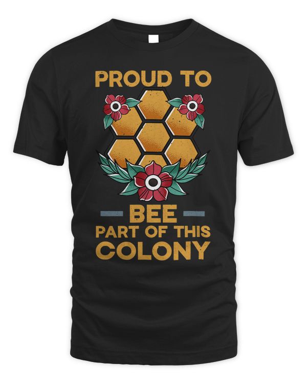 Beekeeper Proud to be part of this colony