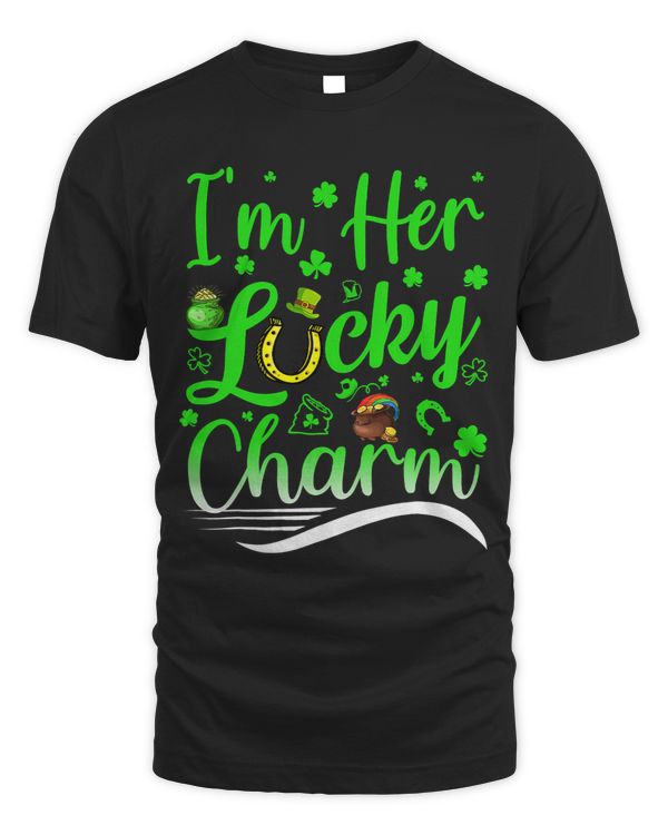 Im Her Lucky Charm St Patricks Day Shamrock