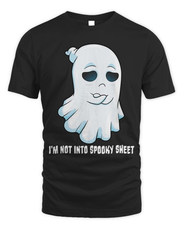 Sad Ghost Halloween Costume Im Not Into Spooky Sheet