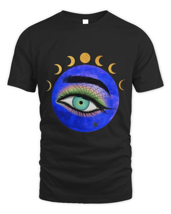 Celestial Eye Esoteric Moon Phases Magic Witchcraft Design