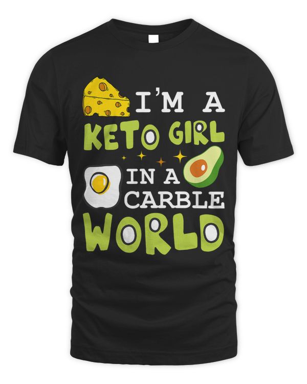 I Am Keto Girl Avocado Carbohydrates Ketogenic Diet