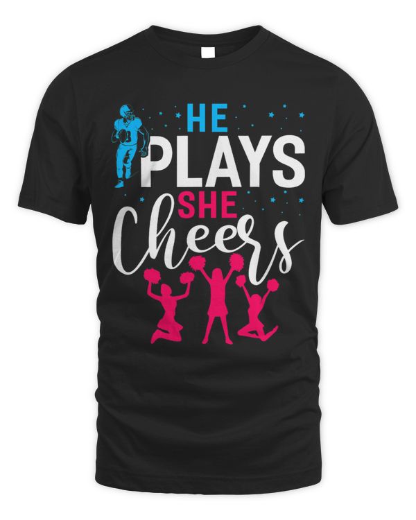 He Plays She Cheers American Football