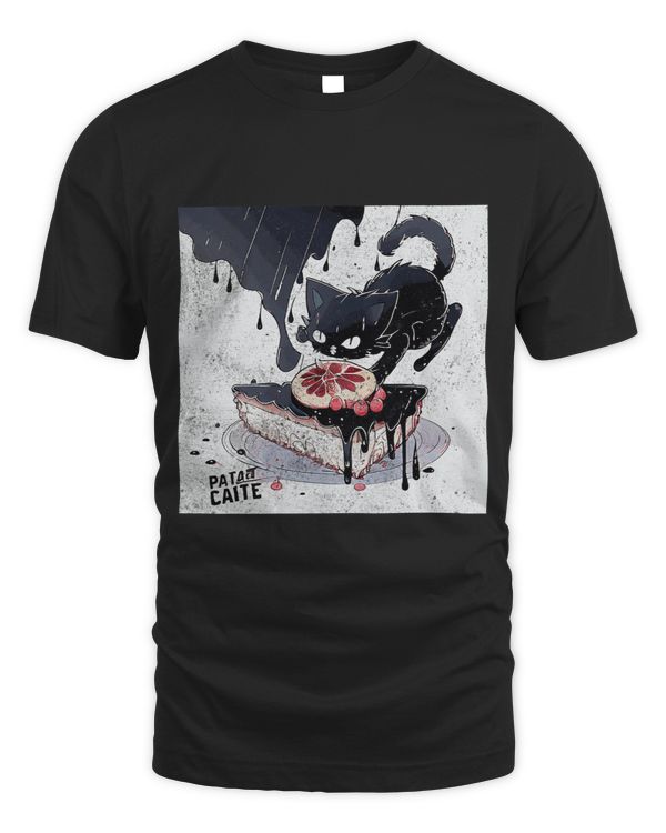 Black Cat Water Pouring Apple Pie
