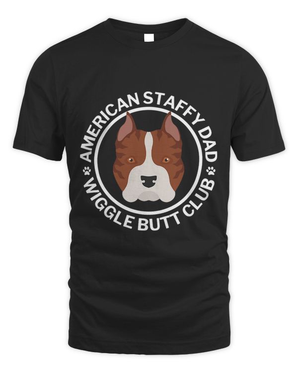 American Staffordshire Terrier Dad Wiggle Butt Club