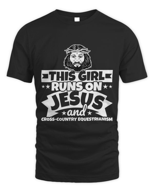 Girl runs on Jesus and crosscountry equestrianism