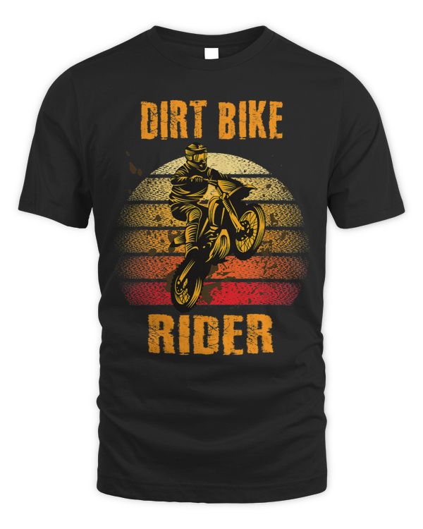 Dirt Bike Rider Motorcycle Boys Kids Teens