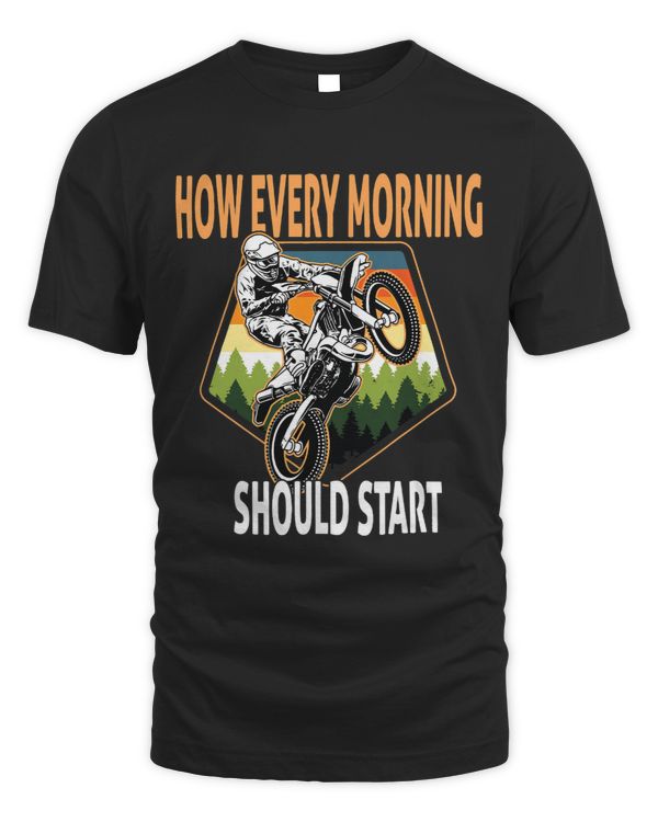 Dirtbike Motocross How every Morning should start MX