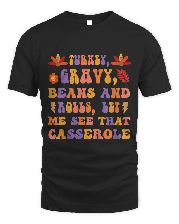Kids Turkey Gravy Beans And Rolls Let Me See That Casserole Kids