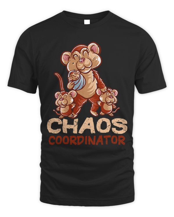 Monkey Mom Chaos Coordinator Mommy Chimpanzee Mothers Day