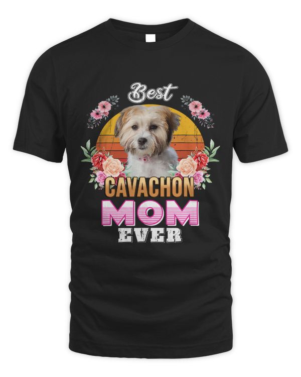 Vintage Best Cavachon Mom Ever Mothers Day For Dog Mom
