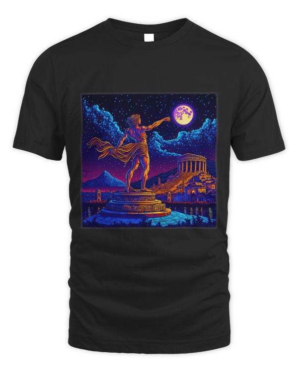Surrealism Starry Night Apollo Greek Mythology