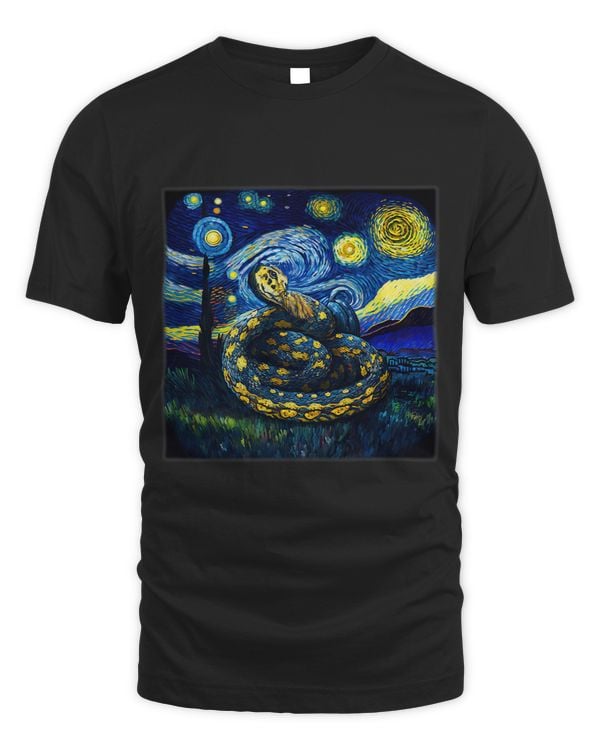Surrealism Starry Night Ball Python