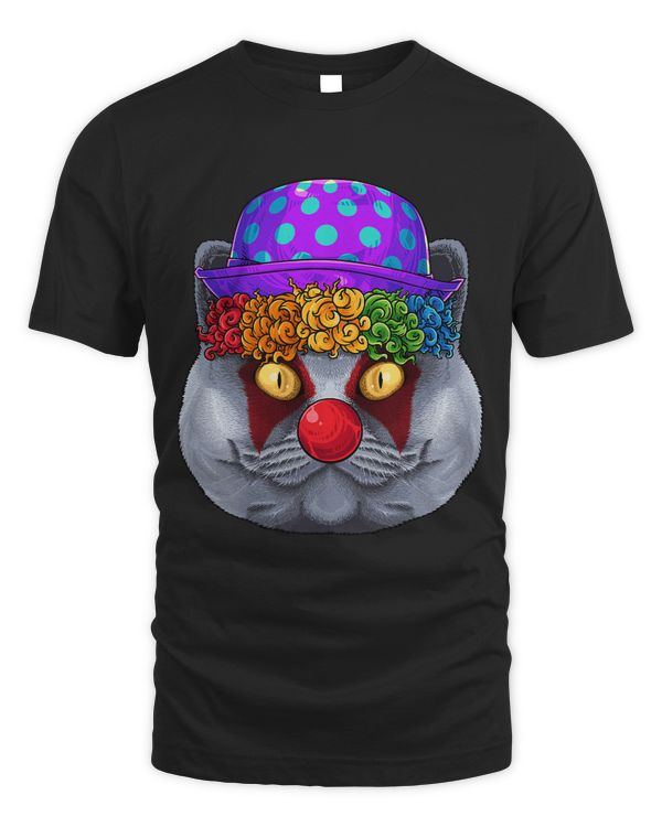 Clown British Shorthair Circus Carnival Costume Theme Party28