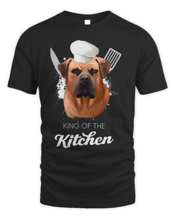 Boerboel King of the Kitchen Funny Cooking Dog Chef