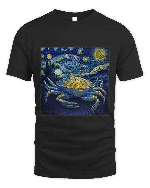 Surrealism Starry Night Crab King
