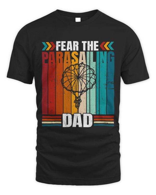 Fear The Parasailing Dad Retro Parasailer
