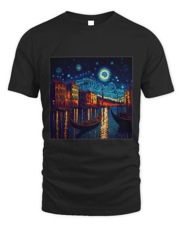 Surrealism Starry Night Grand Canal 1