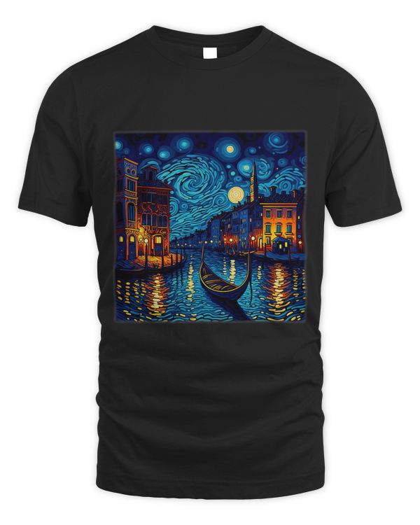 Surrealism Starry Night Grand Canal