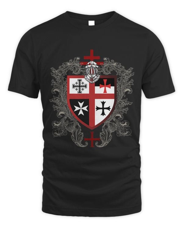 Knights Templar Crusader Cross Medieval Order Treasure Ring