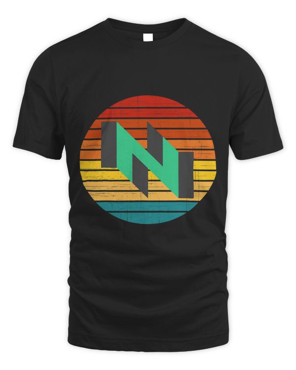 Nervos Network Crypto Vintage Retro Sunset Design 60s 70s